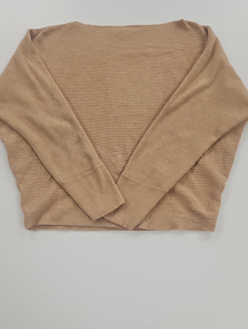 Nine West Women's  Ribbed Sweater - Camel/Tan